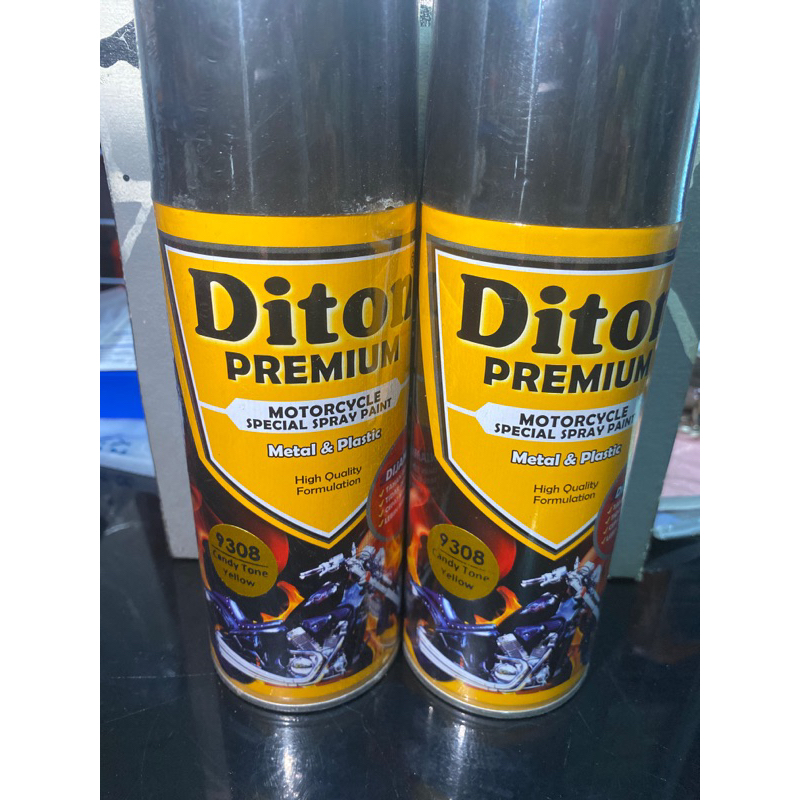 CAT DITON PREMIUM CANDY TONE YELLOW(9308)// CAT SEMPROT CANDY TONE YELLOW