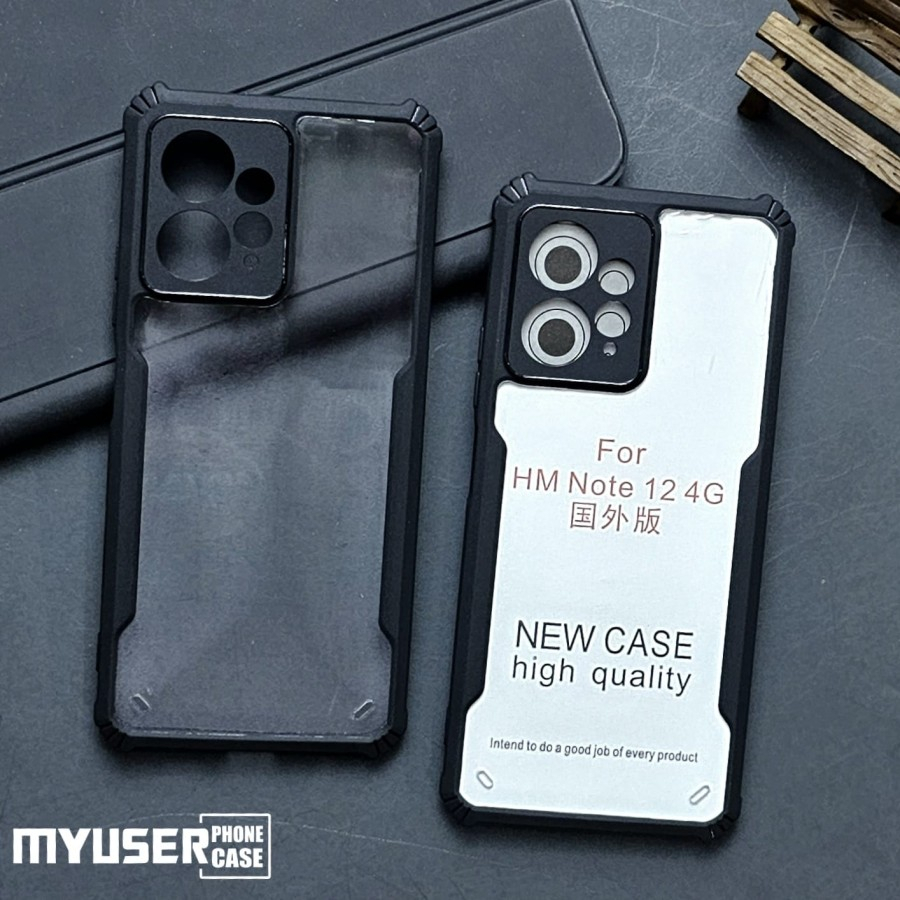 REDMI NOTE 12 12 PRO 5G NOTE 11 NOTE 11 PRO NOTE 11 PRO 5G CASE SHOCKPROOF HARDCASE IPAKY BENIN CLEAR BENING BUMPER HARD CRACK CASING PROTECT CAMERA COVER PELINDUNG KAMERA