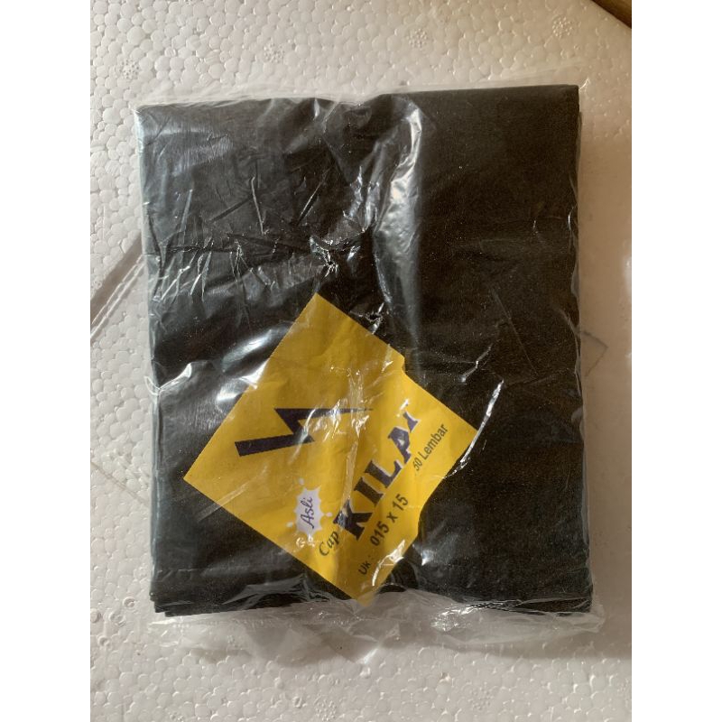 Tas Kantong Plastik kecil hitam/ kantongan plastik kecil