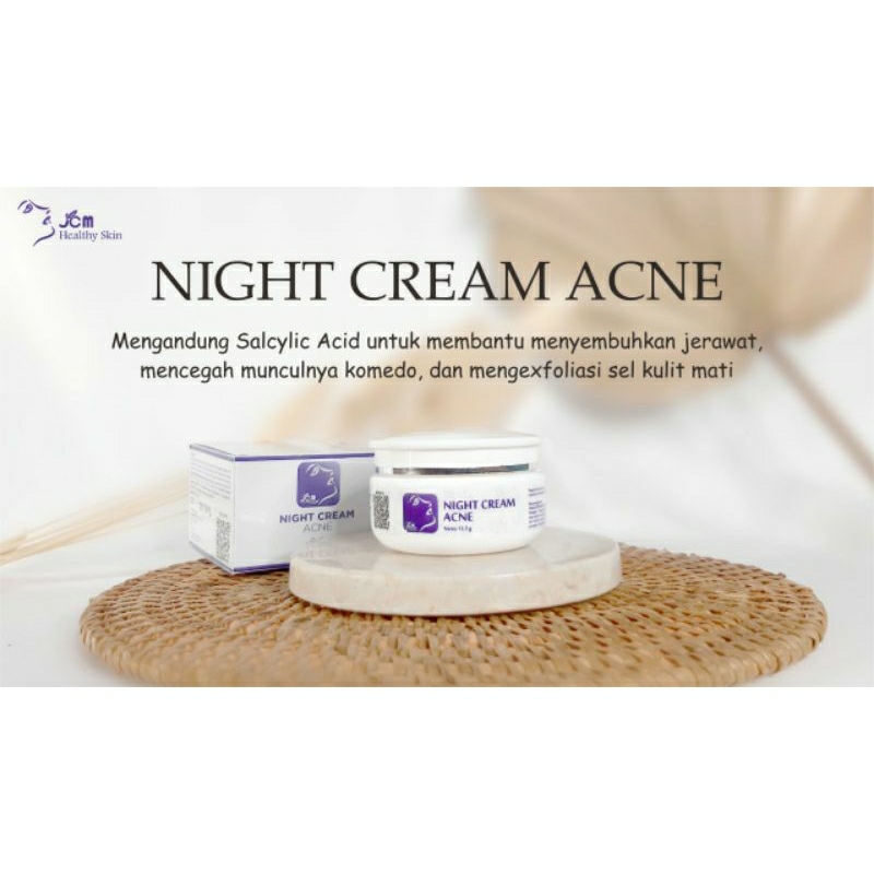 NIGHT CREAM ACNE JCM
