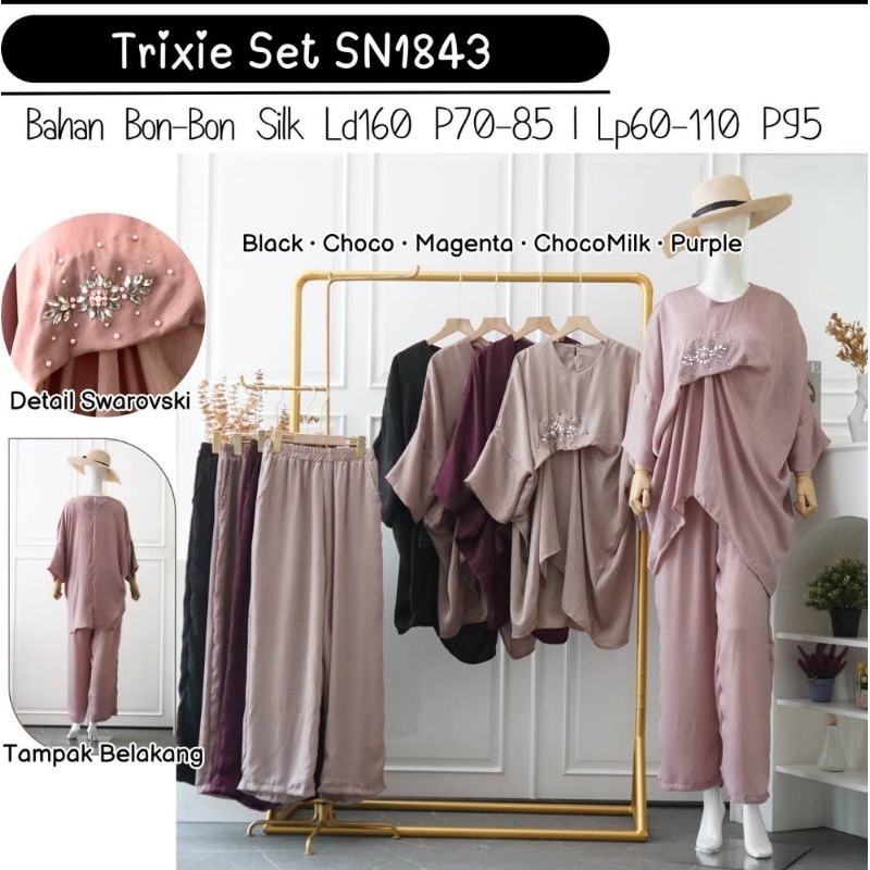 TRIXIE SET / ONE SET KONDANGAN / ONE SET PESTA / ONE SET WANITA