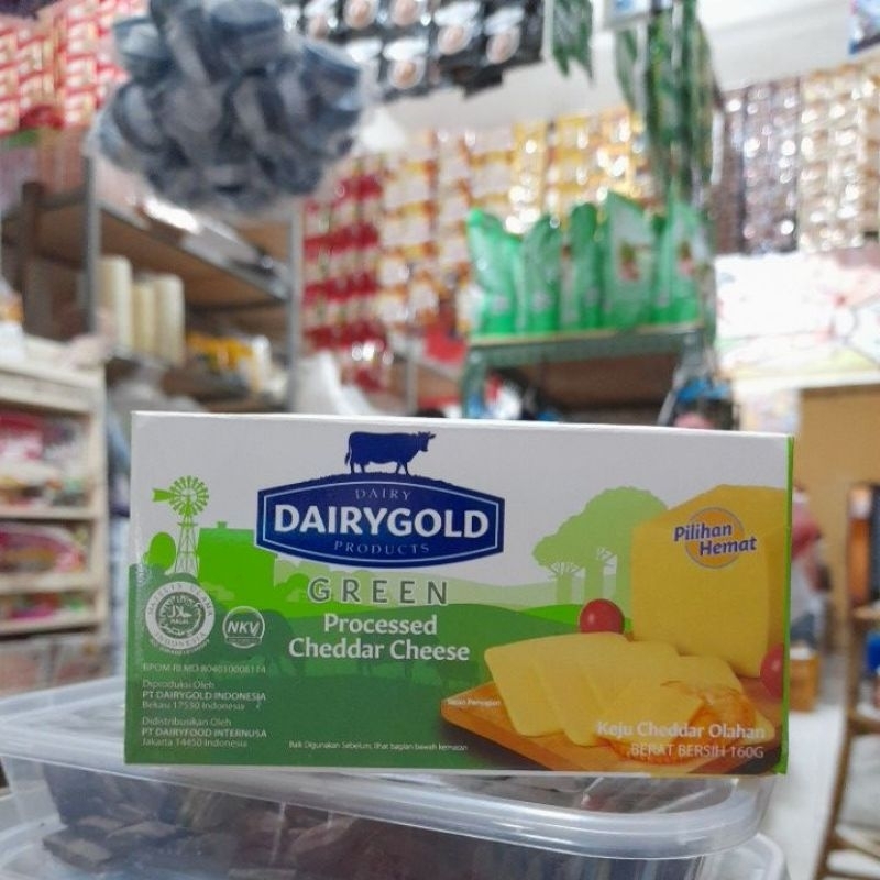 

Keju Dairygold Green - 160 gr