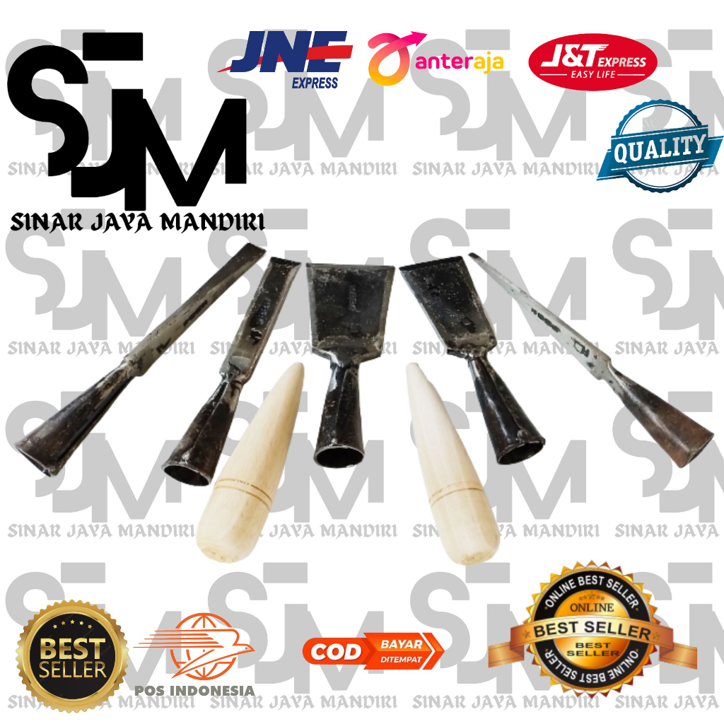 PAHAT TATAH TUKANG KAYU PER / TATAH BOBOK PAHAT BONSAI BAHAN BAJA PER / PIR KWALITAS TERJAMIN