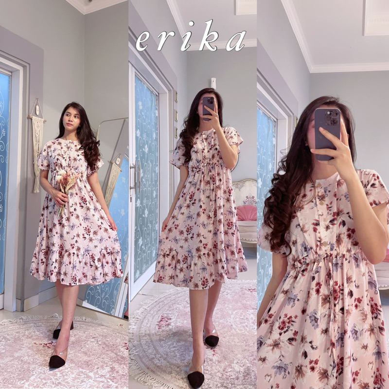 Daster Arab FAIRUZ ERIKA Dress Tunik Rayon Cantik Minimalis