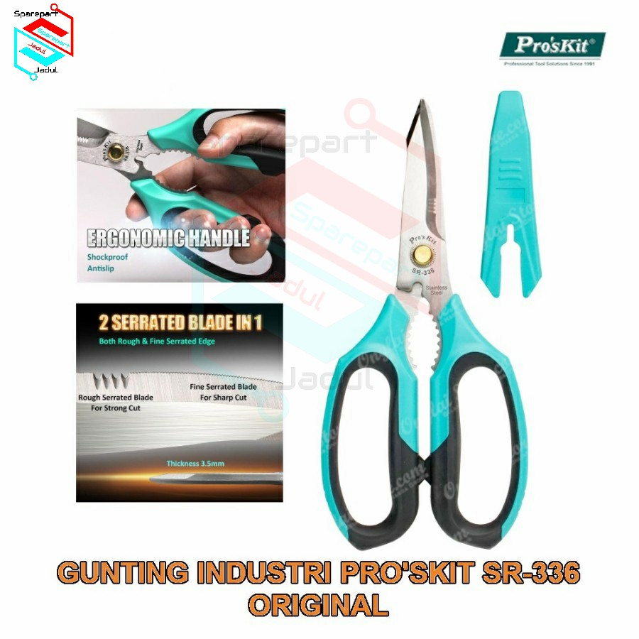 

Gunting Industri PRO'SKIT SR-336 Original