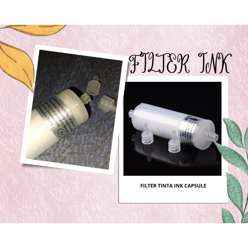 kapsul penyaring tinta  mesin digital printing