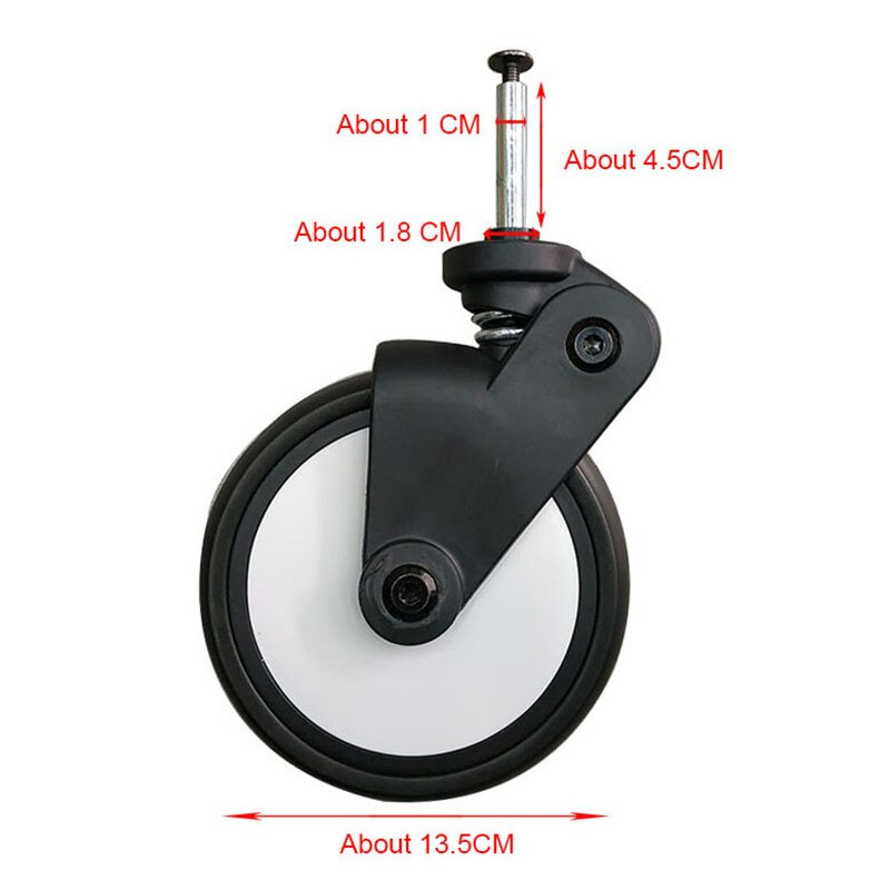 Roda Karet Aksesoris Stroller Bayi 1PC