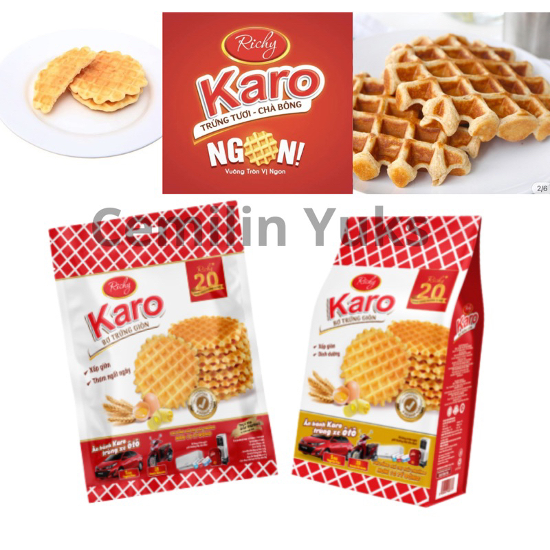 

Richy Karo Waffle Richy Karo Crispy Butter Wafel 150-270g