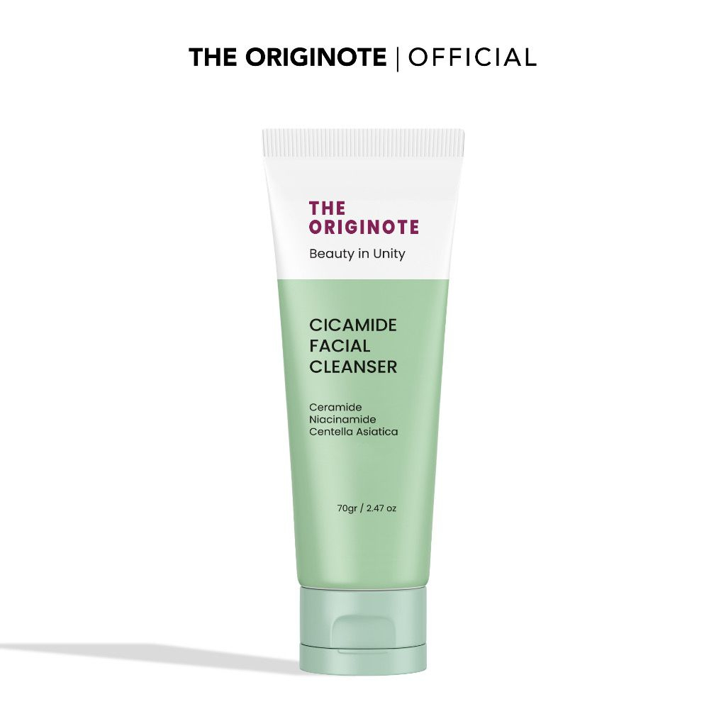 The Originote Cicamide Facial Cleanser - Sabun Cuci Muka Mencerahkan dan Melembabkan