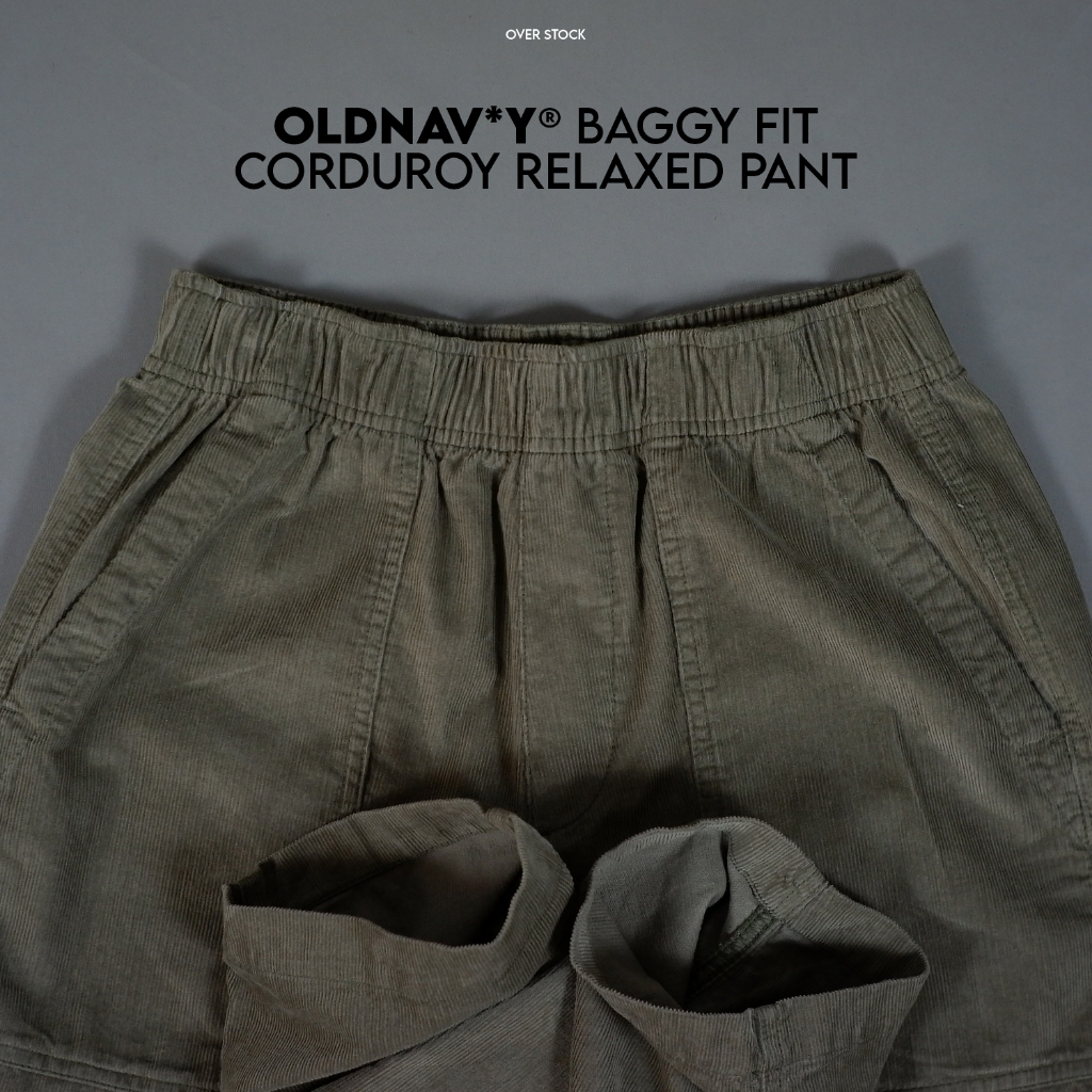 Oldnav*y Baggy Fit Corduroy Relaxed-Flex Pants