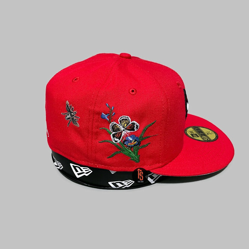 TOPI NEW ERA ORIGINAL 5950 FELT CHICAGO BULLS RED