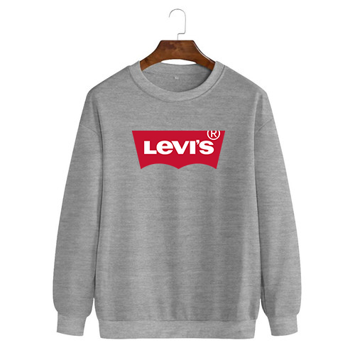 LEVIS Batwing Crewneck Sweater Pria - Motif Batwing
