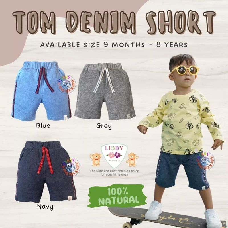 Libby Tom Short Denim/Celana Pendek Anak