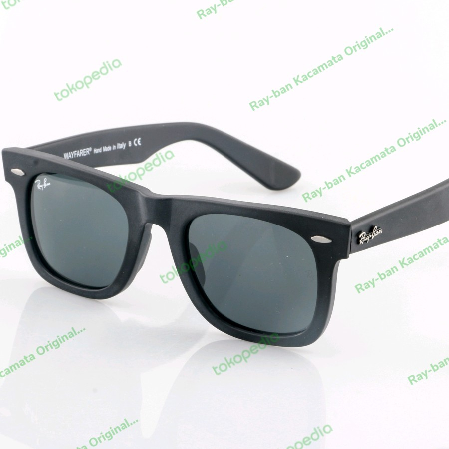 Kacamata Rayban Wayfarer RB2140 Black Doff | 50 901 | Original