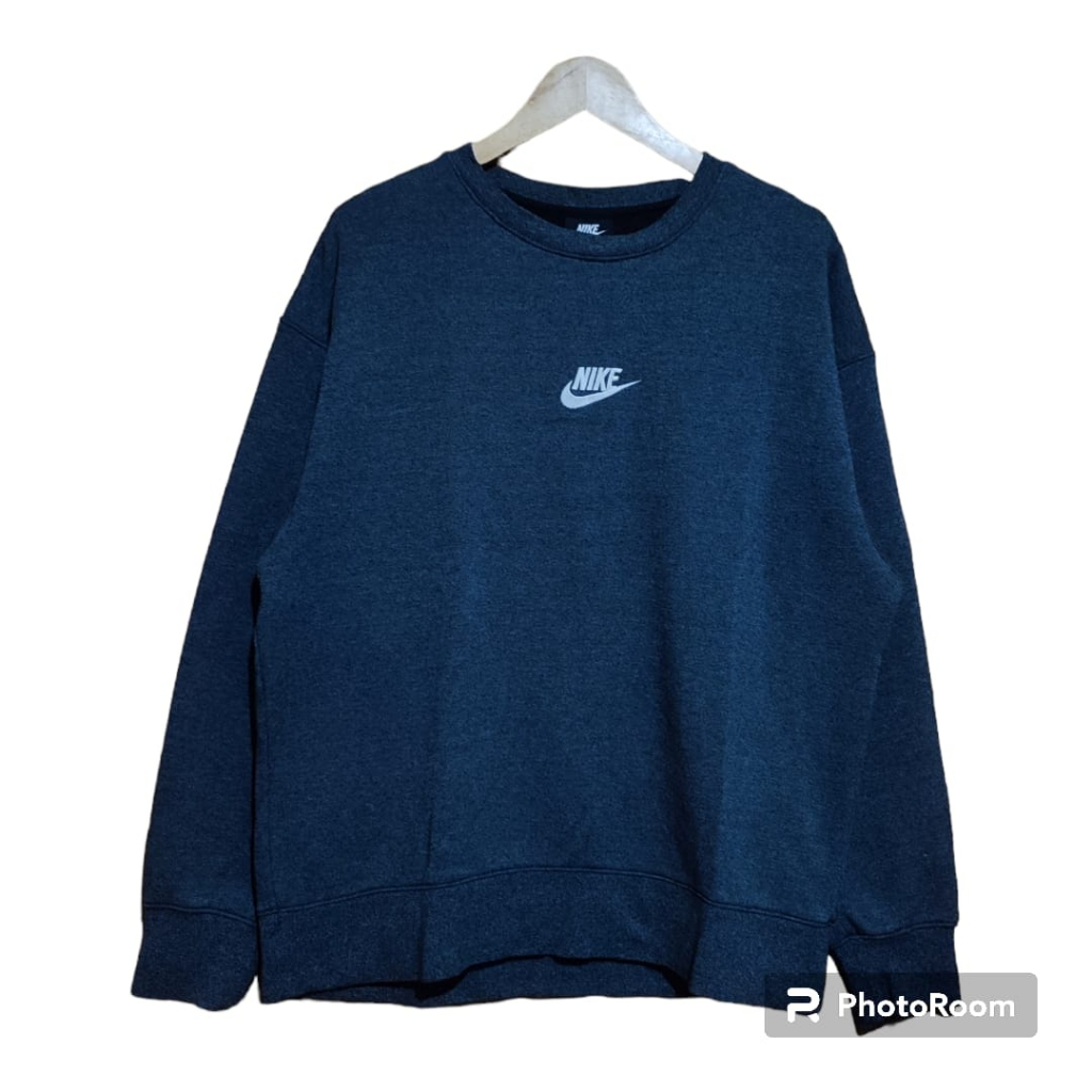 CREWNECK By NIKE CENTER BORDIR SECOND BLU57