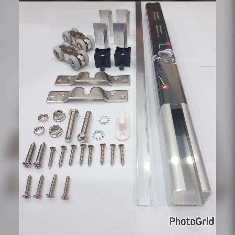 Promo Sale Rel Pintu Geser Dekson 1,8 Meter Sleding Produk Dekkson RELL SLIDING GLATINO D3 rell pint