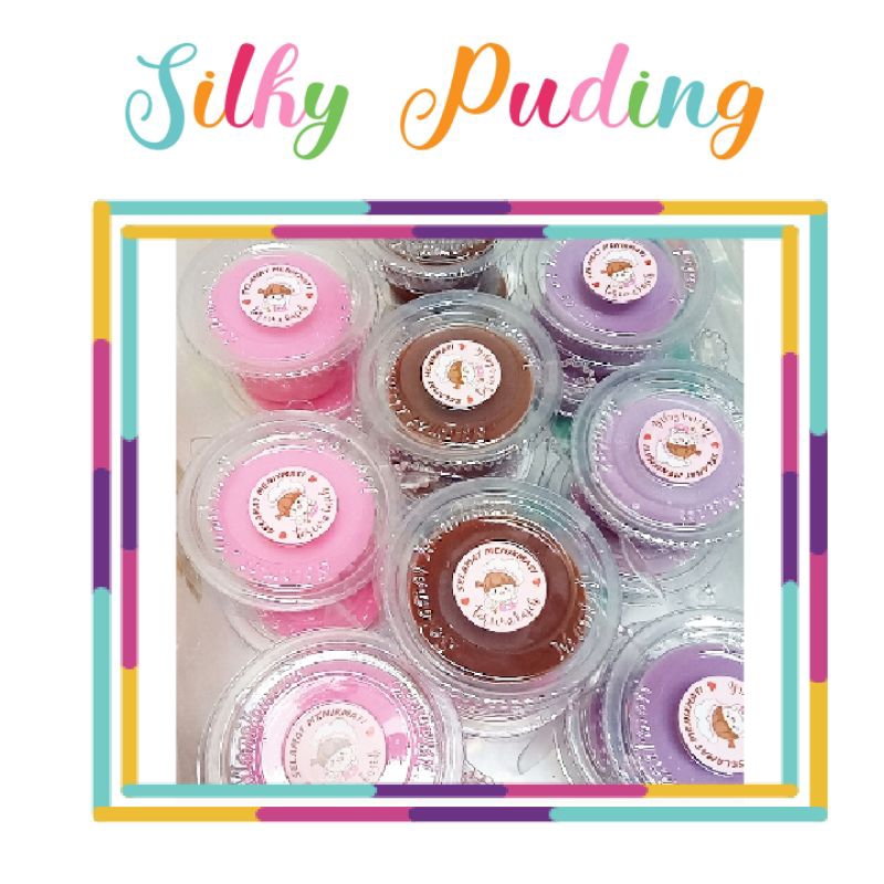 

TERLARIS !! Silky puding agar agar lembut dessert
