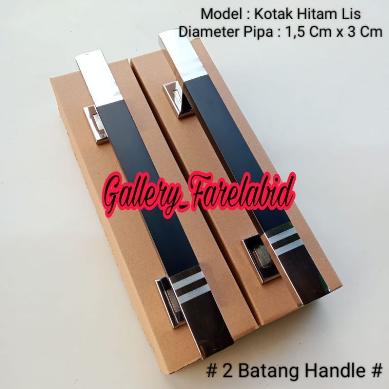 Handle Pintu Rumah Stainless Steel 60 Cm Gagang Pintu Minimalis 45 Cm Pegangan Tarikan Pintu Kupu Tarung 33 Cm