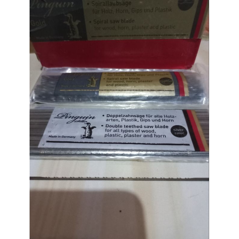 PINGUIN Mata Gergaji Ukir Kayu / Akrilik No 5-6-7-10-12 Madein Germany