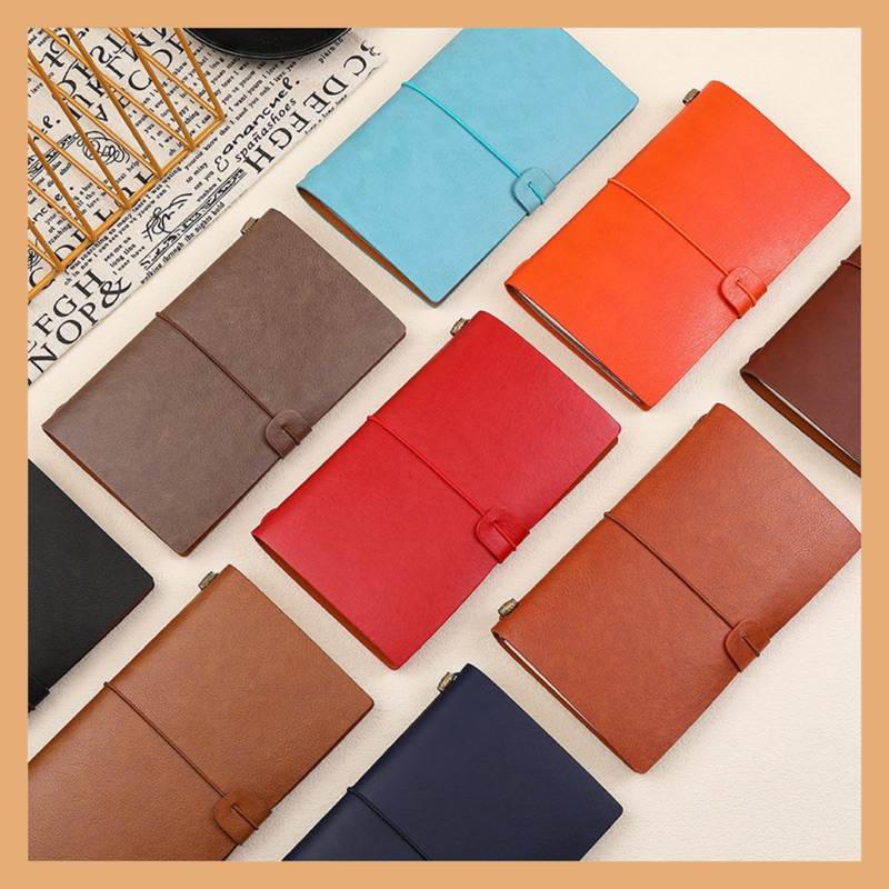 

Traveler’s Diary Journal Notebook Buku Catatan / Jurnal / Diary Model Travel