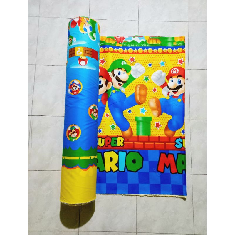 #KAIN SEPERAI. sarung bantal. sarung guling.bad cover. gorden.kain meteran. MOTIF KARAKTER.Grade A. lebar 240cm.