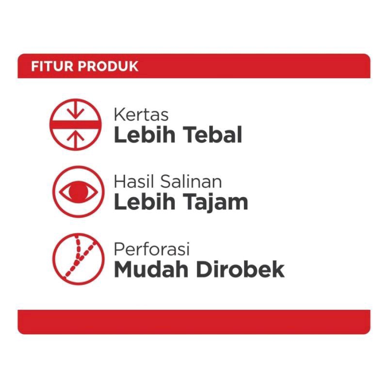 

HJK Nota Kontan kecil 3ply/K3 Paperline ( 1pak/10buku )