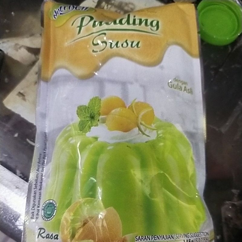 nutrijel puding rasa melon 130 gr