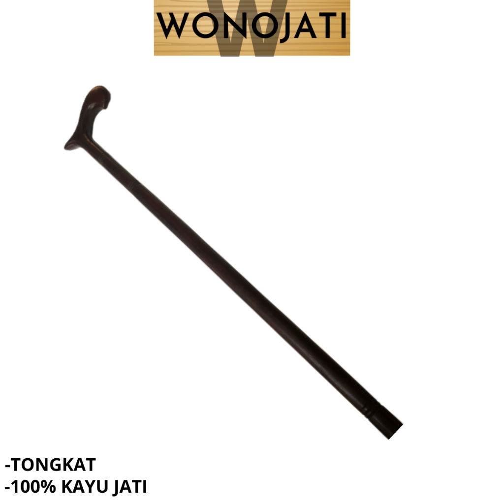 tongkat kayu jati / Tongkat /Tongkat Jalan