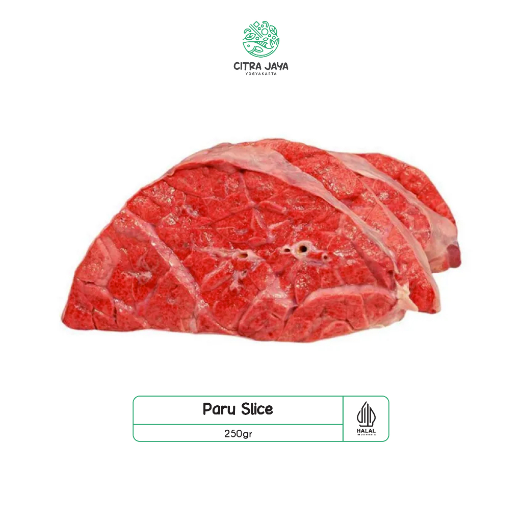

Paru Sapi Slice 250g - Citra Jaya Yogyakarta