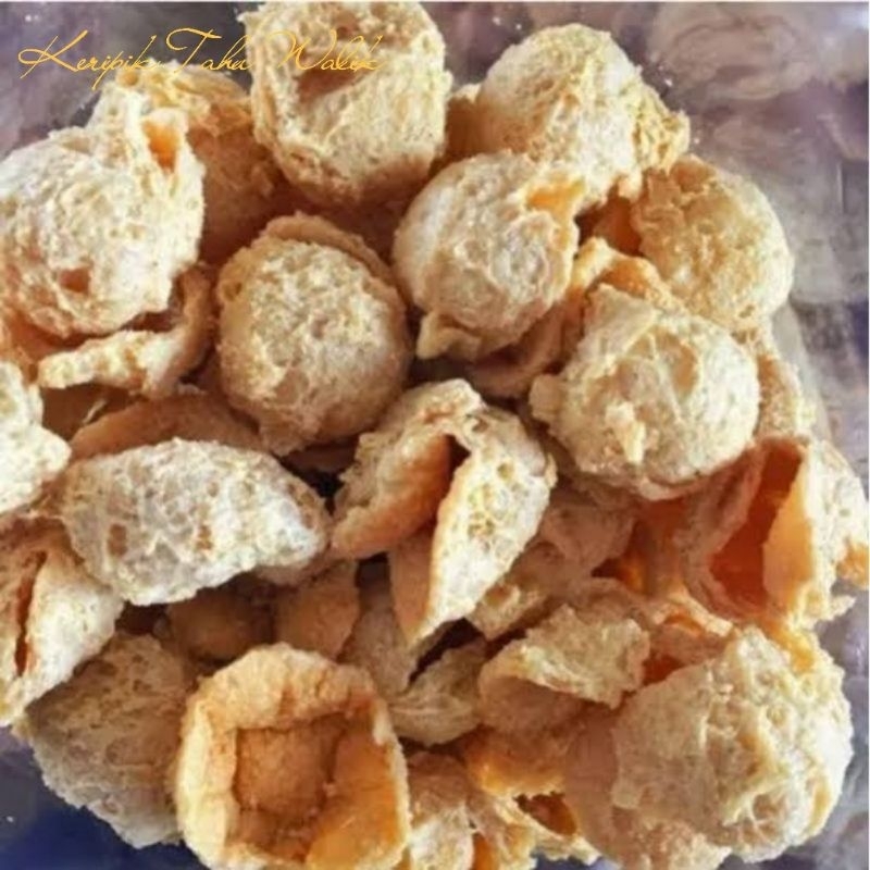 

KERIPIK TAHU WALIK 250 GRAM KERUPUK KULI TAHU BULAT