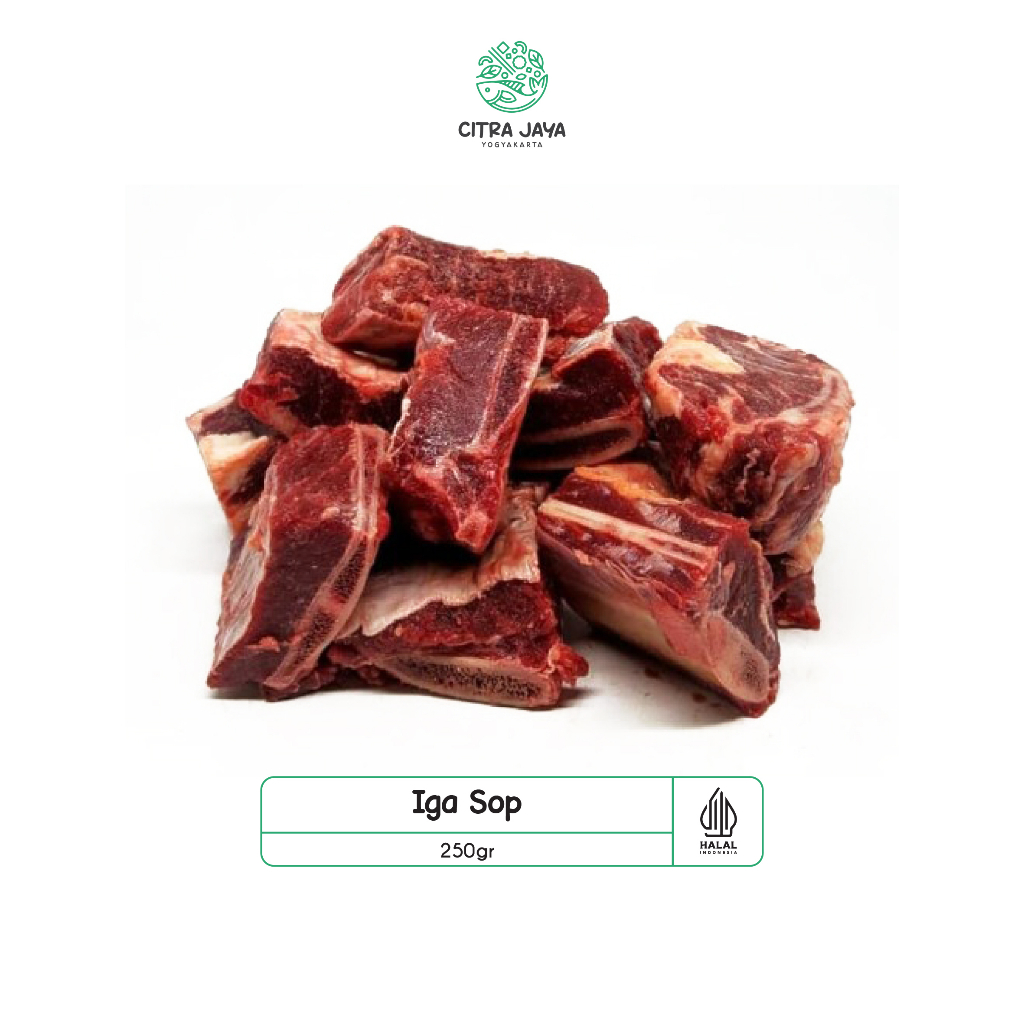 

Iga Sop 250g - Citra Jaya Yogyakarta