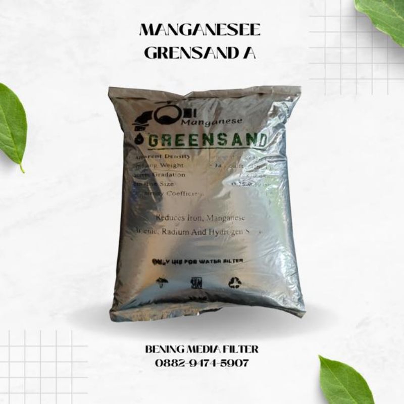 MANGANESEE GREENSAND / MEDIA FILTER AIR / FILTER AIR SUMUR