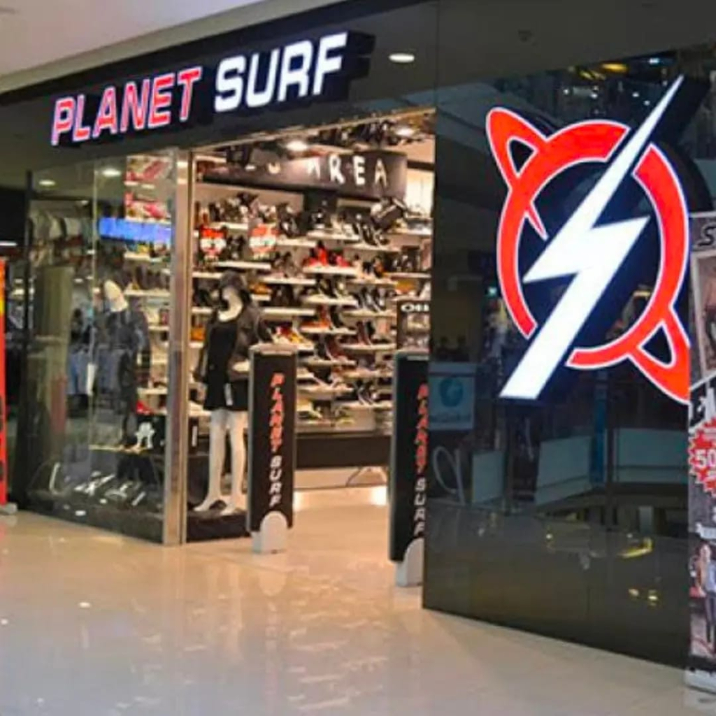 Huruf Timbul dan Neonbox Custom Planet Surf