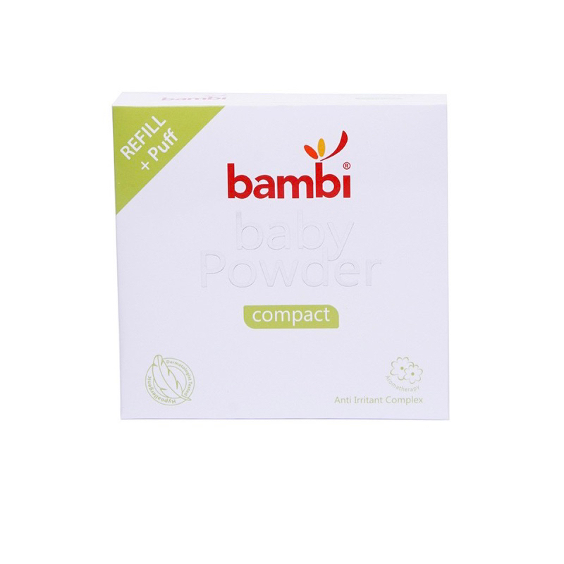 BAMBI Baby Compact Powder 40gr - Refill