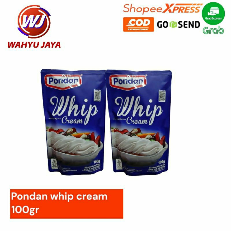 

pondan whipp cream 100gr