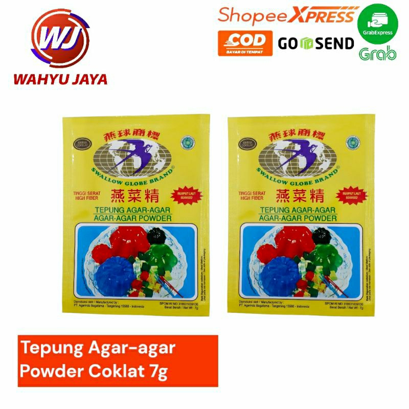 

Tepung Agar-agar cokelat 7g