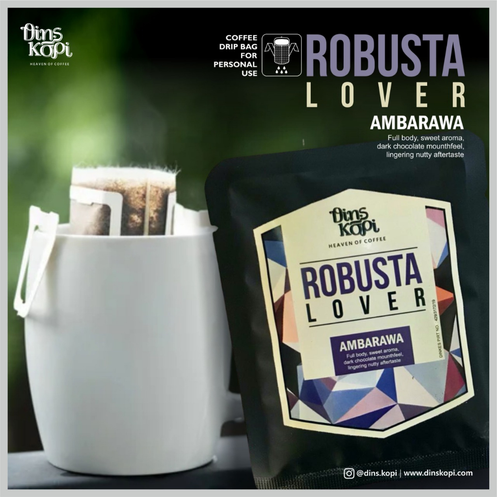 

Kopi Robusta AMBARAWA Robusta Specialty Coffee Bubuk - Drip Bag