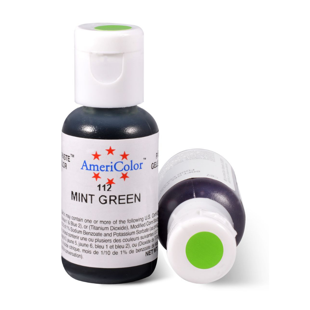 

Americolor 0.75oz 21Gr Mint green icing color fodd coloring hijau cerah muda
