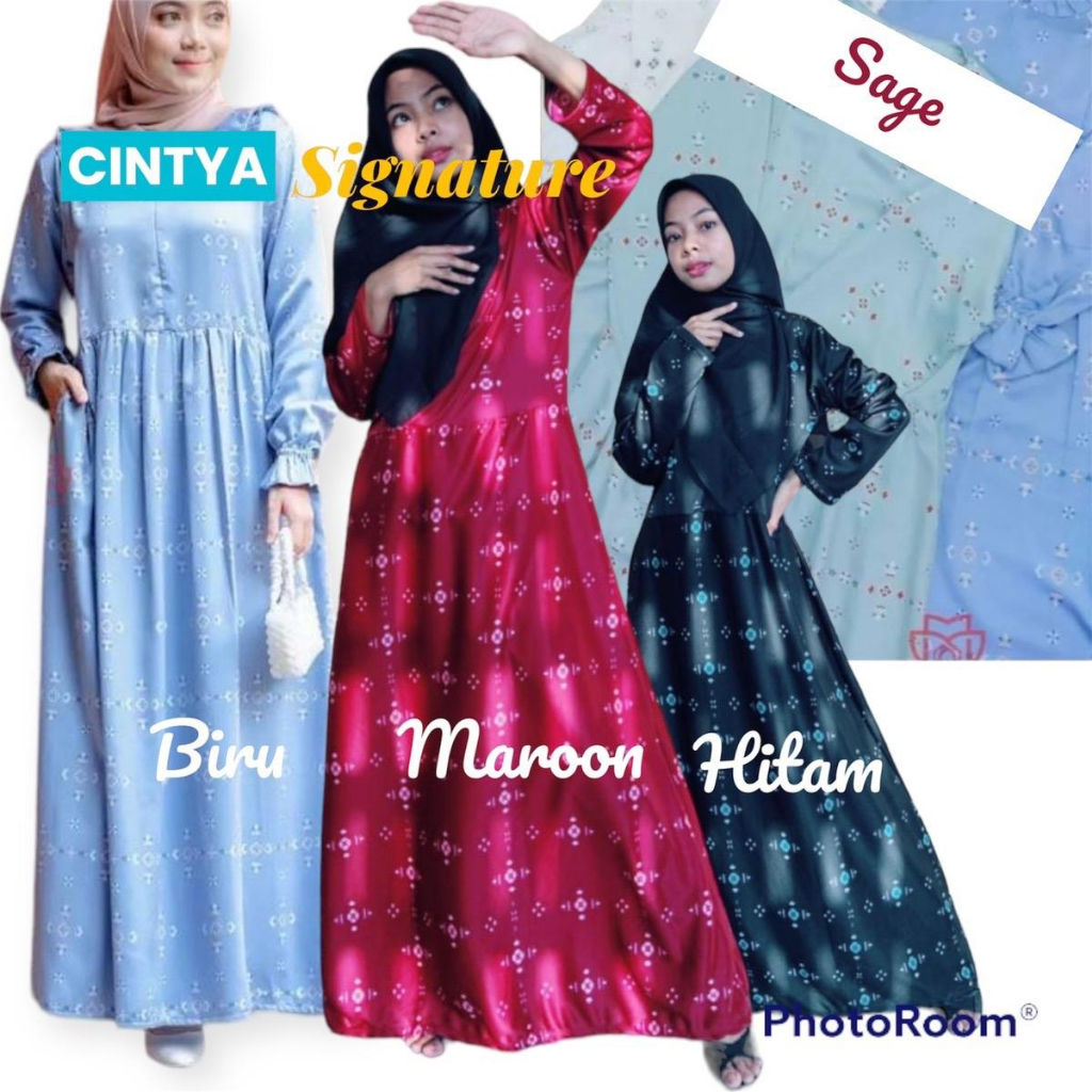 PAKET STANDART 50 motif sentra GAMIS HYGET(BUSUI)/GAMIS MURAH !!!HRGA GROSIR