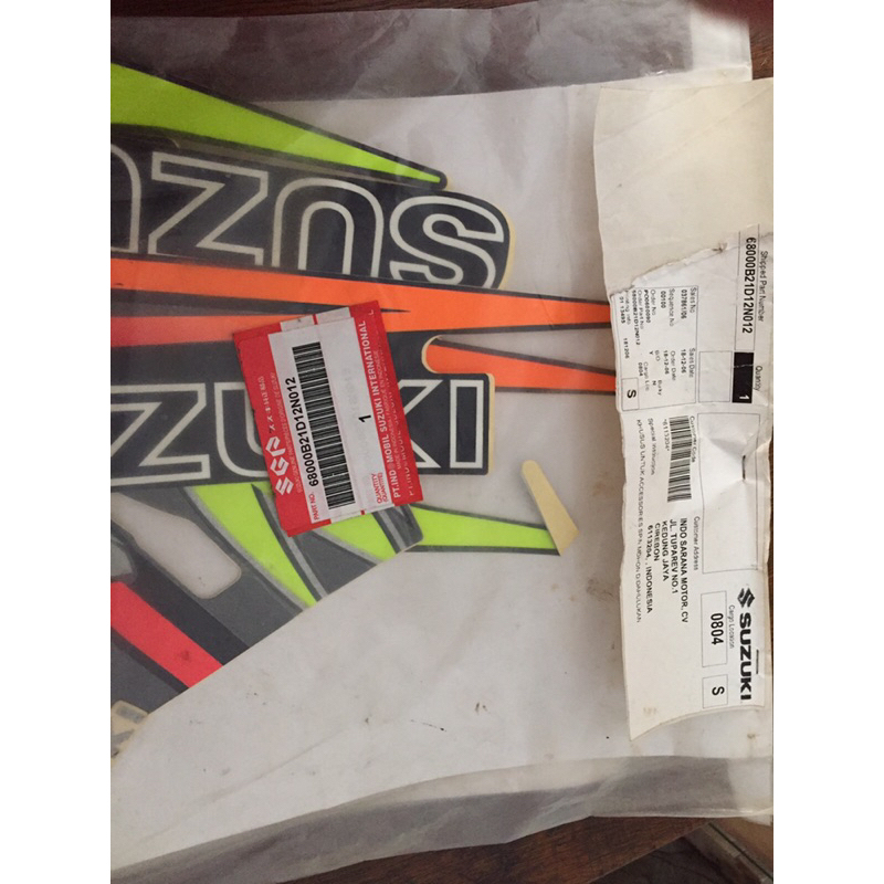 Striping Satria R Stiker Satria R Satria Lumba Original