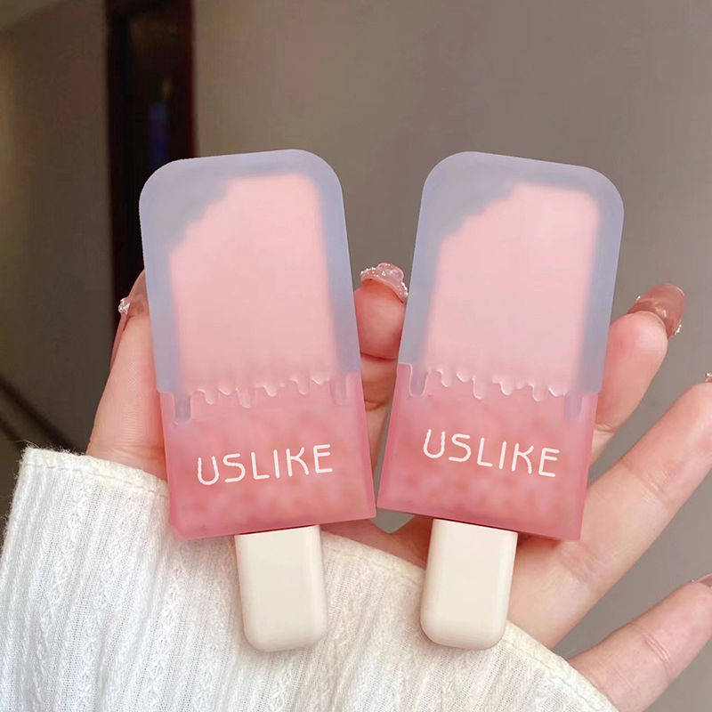 （COD）Ice Cream Lip Glaze Matte Foggy Velvet Lasting Lipstik Lip Glaze lipstik lipstik matte lipstik korea lipstik murah lipstick liptint lipstick matte