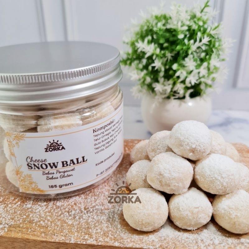 

Cheese Snowball Cookies Gluten Free 185 gram