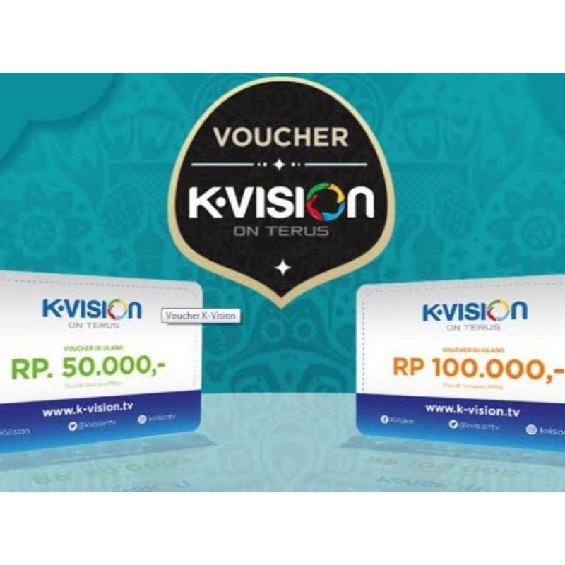 Voucher Saldo K-Vision 50.000