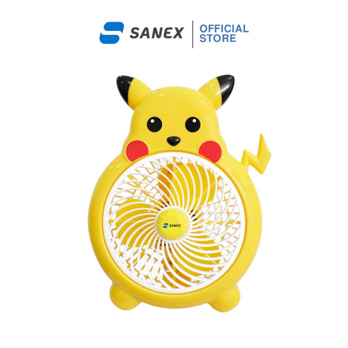 SANEX KIPAS ANGIN KARAKTER PIKACHU 8 INCH / Box Fan 812P PIKACU