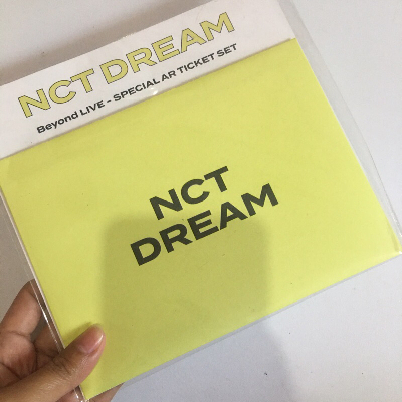 nct dream beyond live ar ticket set jeno
