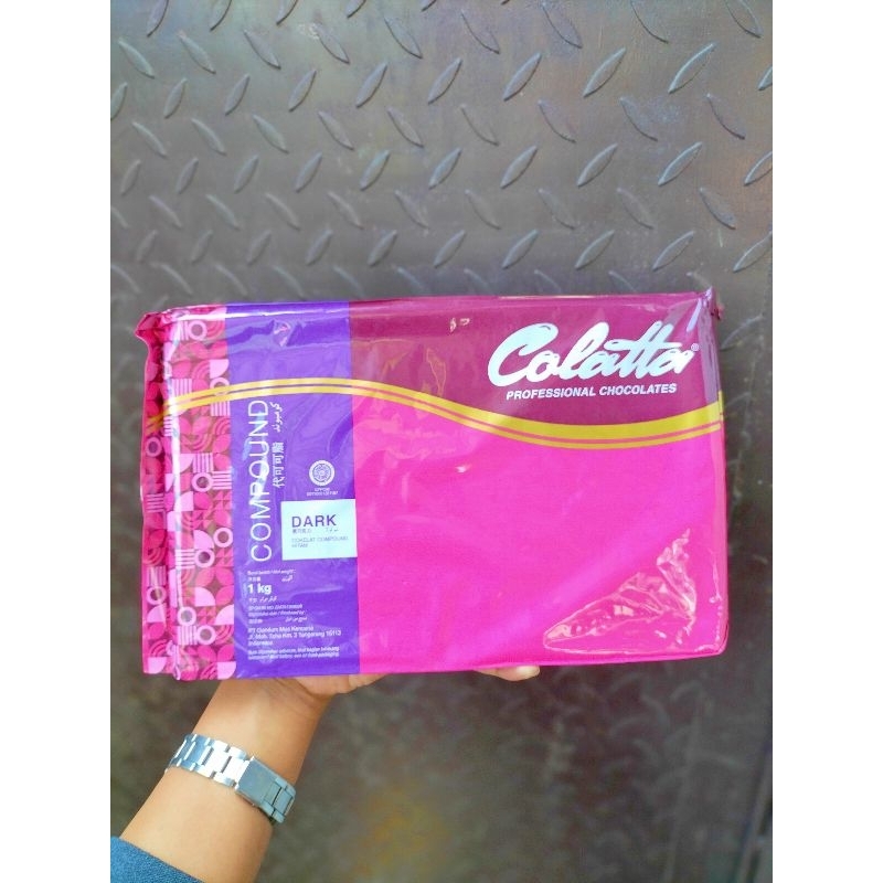 

COLATTA Dark Choco&milk Compound /coklat/ cokelat /colatta/kolata 1kg