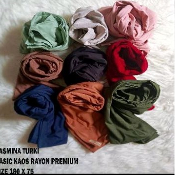 PASHMINA KAOS TURKI