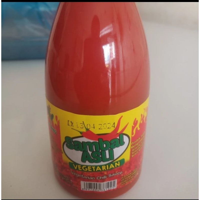 

Sambal asli vegetarian Xu Xing 420 ml