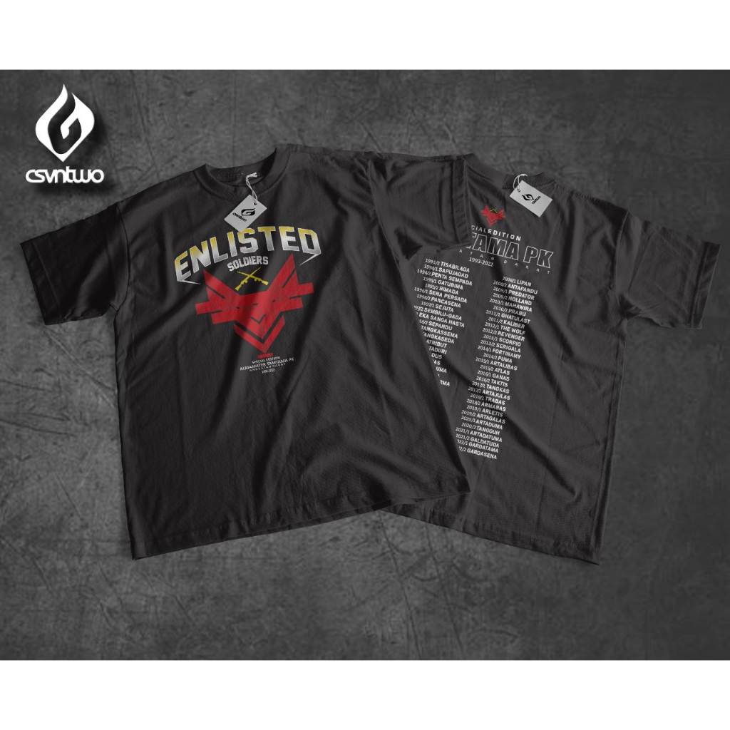 KAOS BAJU TAMTAMA PK ANGKATAN 1993-2022 /KATUN COMBAT 24s PRE ORDER