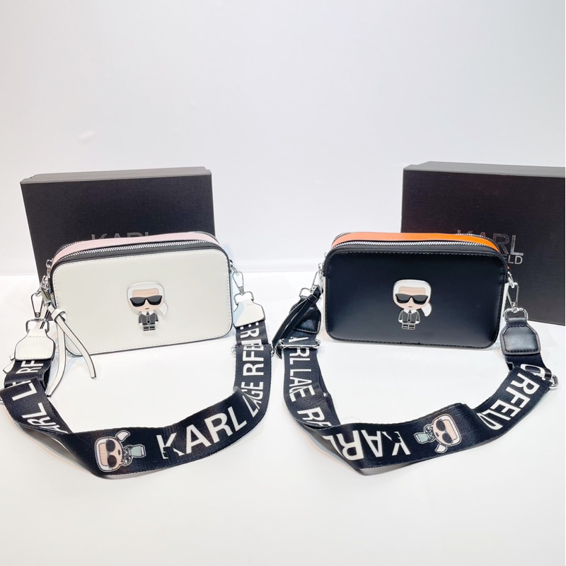 Tas Selempang Wanita import Karl LGF Snapshot Bag - 2328/519-1# - 2300#